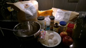 Apple Cinnamon Muffin Ingredients