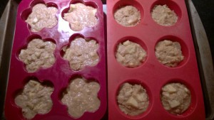 Apple Cinnamon Muffin before baking