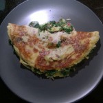 Paleo Spinach Omelet