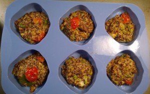 Quinoa Muffins with tuna