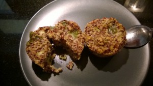 Savory Tuna Quinoa Muffins
