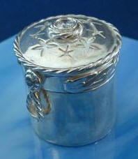 Silver Pillbox by C.K.Creations