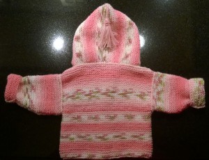 Baby Sweater Back